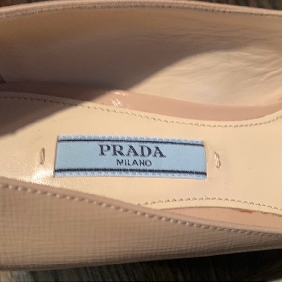 Prada Toe Pointed Patent Leather Heels - Picture 5 of 6